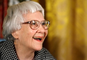 WASHINGTON - NOVEMBER 05:  Pulitzer Prize winner and "To Kill A Mockingbird" author Harper Lee smiles before receiving the 2007 Presidential Medal of Freedom in the East Room of the White House November 5, 2007 in Washington, DC. The Medal of Freedom is given to those who have made remarkable contributions to the security or national interests of the United States, world peace, culture, or other private or public endeavors.  (Photo by Chip Somodevilla/Getty Images)